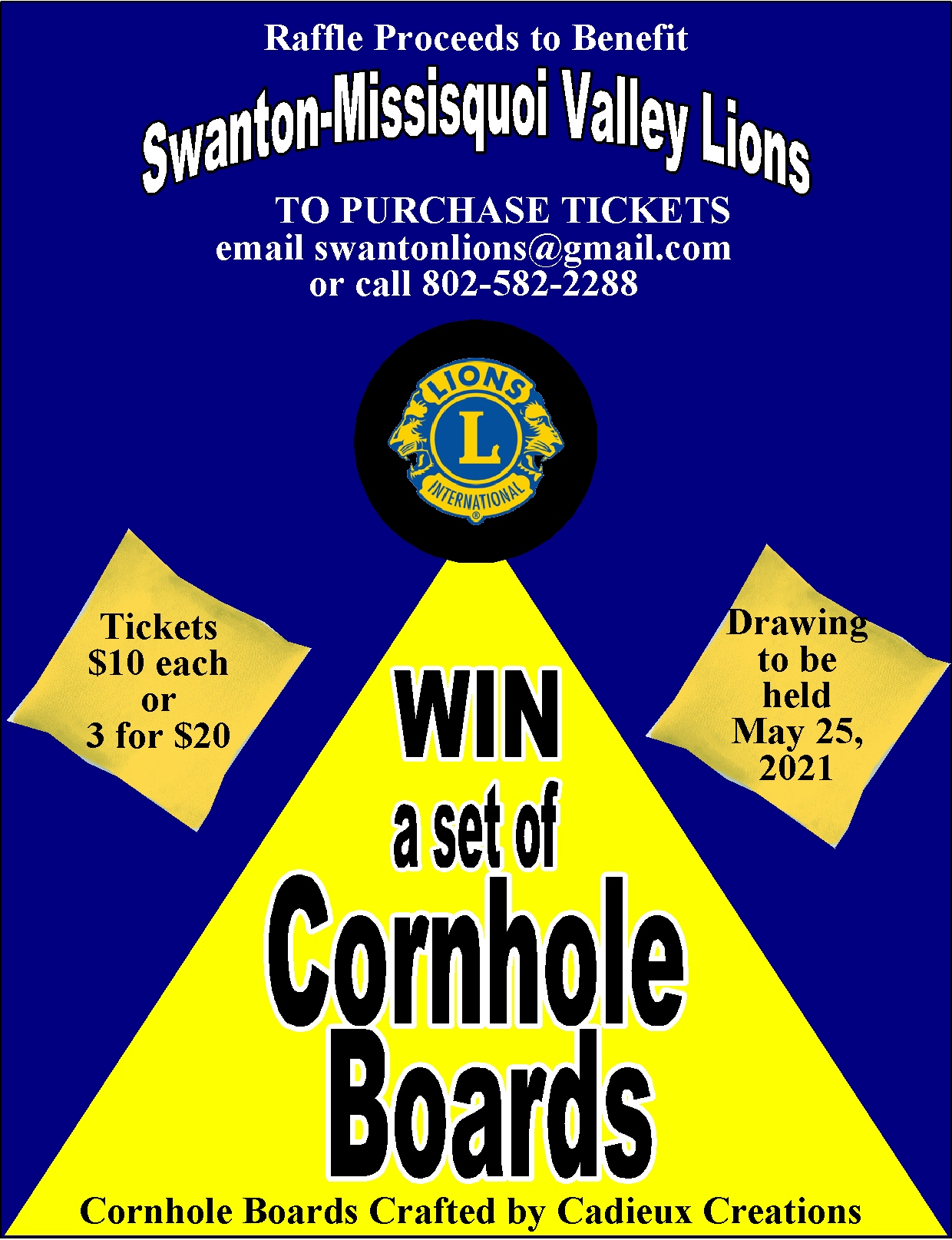 cornhole raffle